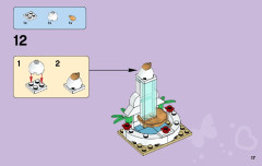 LEGO 41101 instructions page 17 – build guide