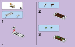 LEGO 41101 instructions page 18 – build guide