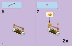 LEGO 41101 instructions page 20 – build guide