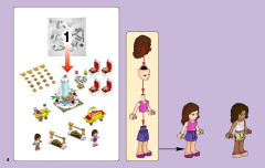 LEGO 41101 instructions page 4 – build guide