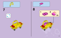 LEGO 41101 instructions page 7 – build guide