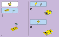 LEGO 41101 instructions page 8 – build guide