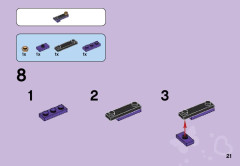 LEGO 41103 instructions page 21 – build guide
