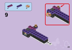 LEGO 41103 instructions page 23 – build guide