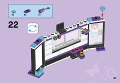 LEGO 41103 instructions page 41 – build guide