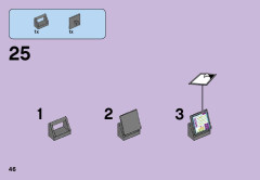 LEGO 41103 instructions page 46 – build guide