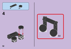 LEGO 41103 instructions page 52 – build guide