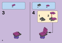 LEGO 41103 instructions page 6 – build guide