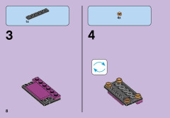 LEGO 41103 instructions page 8 – build guide