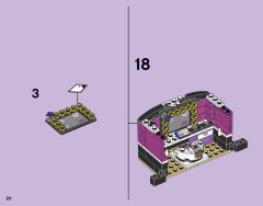 LEGO 41104 instructions page 20 – build guide