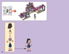 LEGO 41104 instructions page 28 – build guide