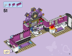 LEGO 41104 instructions page 61 – build guide