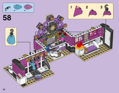 LEGO 41104 instructions page 70 – build guide