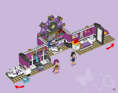 LEGO 41104 instructions page 73 – build guide