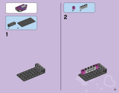 LEGO 41105 instructions page 21 – build guide