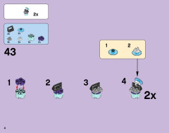 LEGO 41105 instructions page 4 – build guide