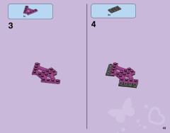 LEGO 41105 instructions page 43 – build guide