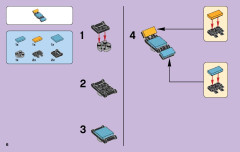 LEGO 41106 instructions page 6 – build guide