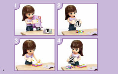 LEGO 41107 instructions page 2 – build guide