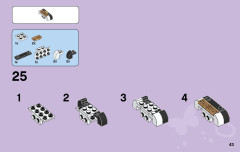 LEGO 41107 instructions page 43 – build guide