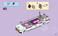 LEGO 41107 instructions page 61 – build guide