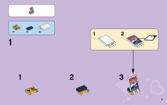LEGO 41107 instructions page 7 – build guide