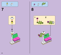LEGO 41108 instructions page 10 – build guide