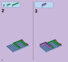 LEGO 41108 instructions page 12 – build guide