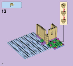 LEGO 41108 instructions page 20 – build guide