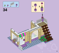 LEGO 41108 instructions page 41 – build guide