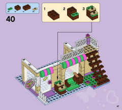 LEGO 41108 instructions page 47 – build guide