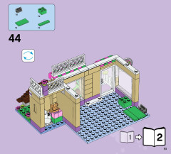 LEGO 41108 instructions page 51 – build guide