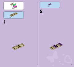 LEGO 41108 instructions page 7 – build guide