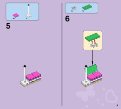 LEGO 41108 instructions page 9 – build guide