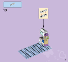 LEGO 41108 instructions page 21 – build guide