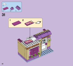 LEGO 41108 instructions page 42 – build guide