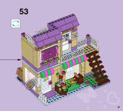 LEGO 41108 instructions page 47 – build guide