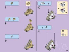 LEGO 41109 instructions page 129 – build guide