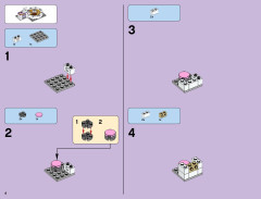LEGO 41109 instructions page 4 – build guide