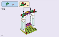 LEGO 41110 instructions page 14 – build guide