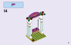 LEGO 41110 instructions page 15 – build guide