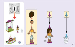 LEGO 41110 instructions page 3 – build guide