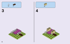 LEGO 41111 instructions page 8 – build guide