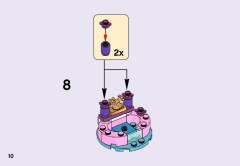 LEGO 41114 instructions page 10 – build guide