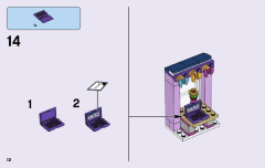 LEGO 41115 instructions page 12 – build guide