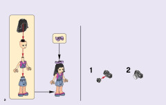 LEGO 41115 instructions page 2 – build guide