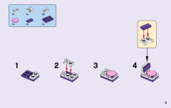LEGO 41115 instructions page 3 – build guide
