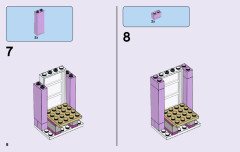 LEGO 41115 instructions page 8 – build guide