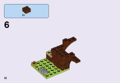 LEGO 41116 instructions page 12 – build guide