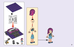 LEGO 41117 instructions page 3 – build guide